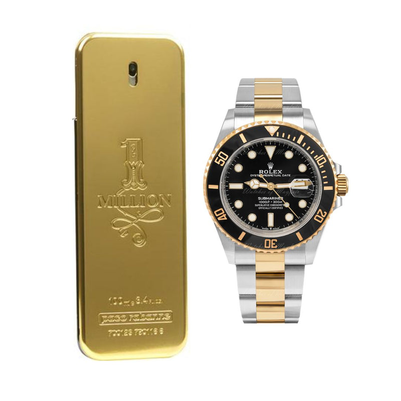 Kit Rolex + Perfume One Million