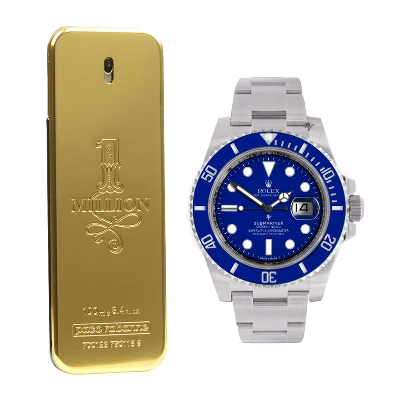 Kit Rolex + Perfume One Million