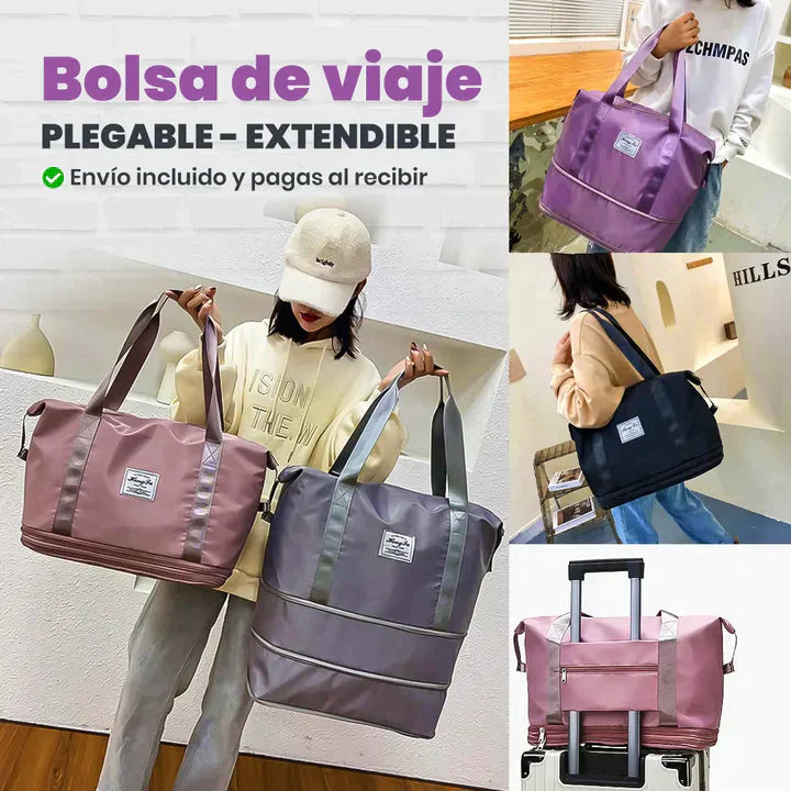 BOLSO EXPANDIBLE IMPERMEABLE 3 EN 1