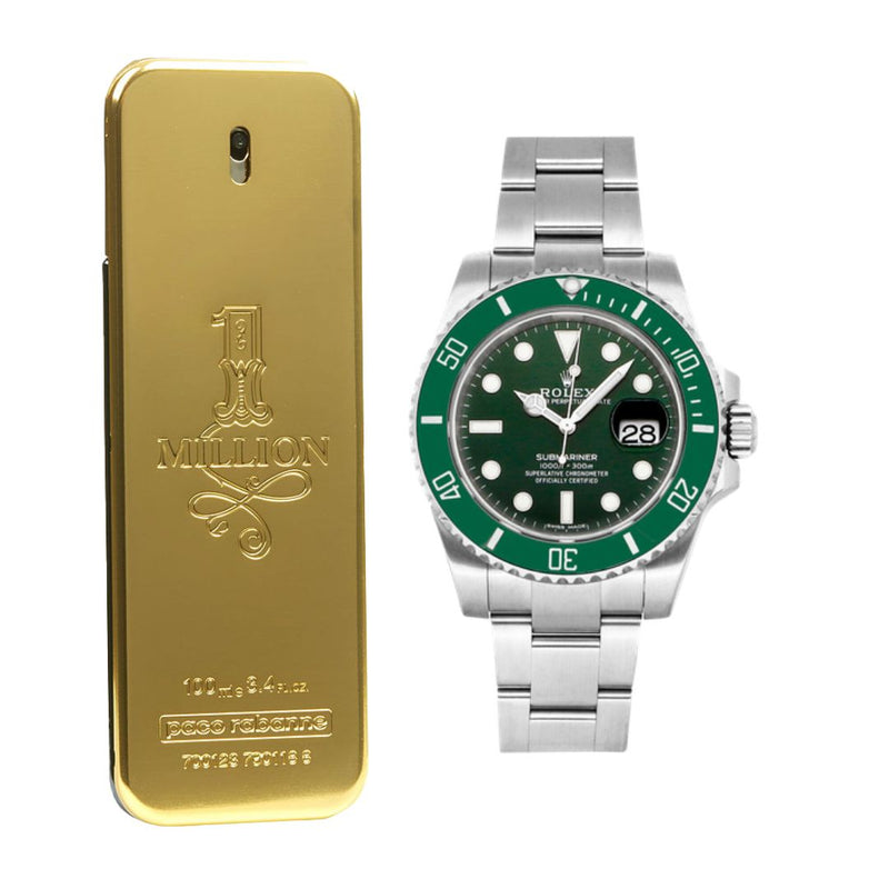 Kit Rolex + Perfume One Million