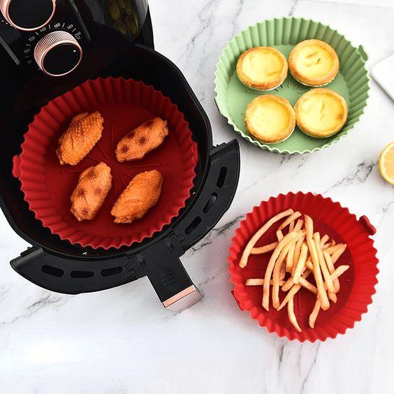 Pack de 6 Moldes de Silicona™ para Air Fryer