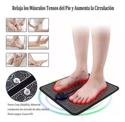 Tapete Terapéutico para Pies con Electroestimulación