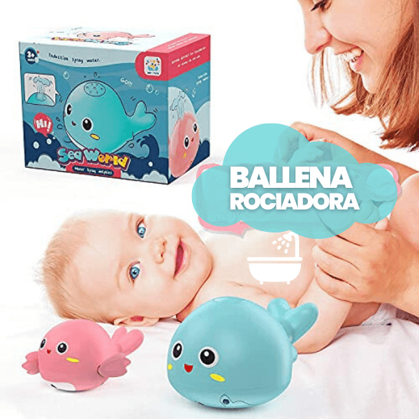 BALLENA ROCIADORA DE AGUA + ENVÍO GRATIS