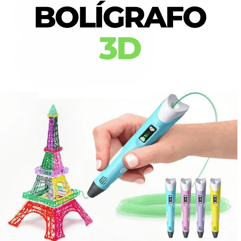 BOLÍGRAFO 3D + ENVÍO GRATIS