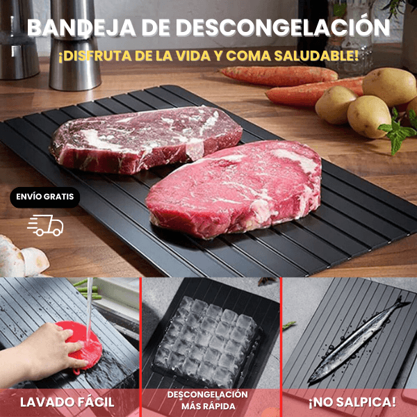 BANDEJA DE DESCONGELACIÓN RÁPIDA + ENVÍO GRATIS